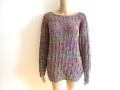 Ručně pletený svetr s vlnou M,L