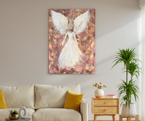 Energetický obraz - Anděl I. obraz akryl art abstraktni umeni originalni obraz energeticky obraz andelske obrazy 