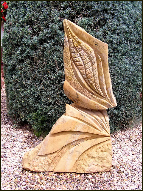 SOCHA Z PÍSKOVCE - *VĚČNOST* socha z pískovce 