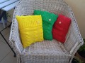 pletený polštář jahůdka