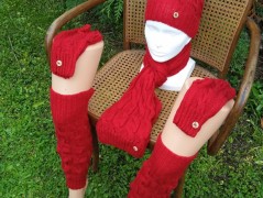 Mochomůrky - vánoční ozdoba