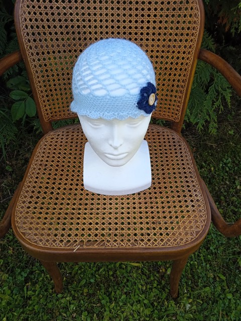 Čepice pro maminku a dceru obláček 