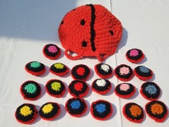 Mochomůrky - vánoční ozdoba