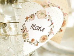 Sada 30ks - Srdce kašmír