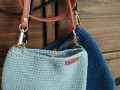 crossbody kabelka - modrá