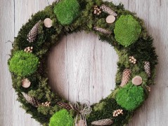 Srdce bíložluté s kopretinami