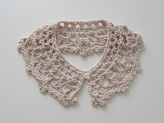 Háčkovaný límeček