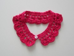 Háčkovaný límeček