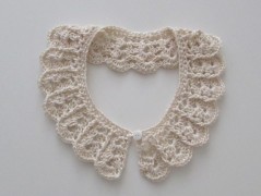 Háčkovaný límeček