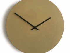 Betonové hodiny - červené