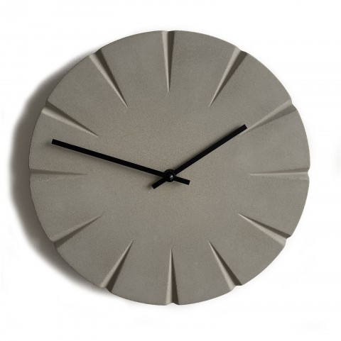 Betonové hodiny MODERN - bezbarvé 