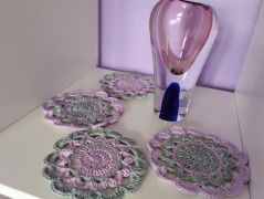 Náramek z min.tyrkenit s motýlkem