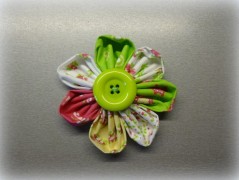 Náramek z min.tyrkenit s motýlkem