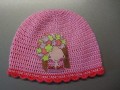Čepice s holčičkou pro obvod 47-49