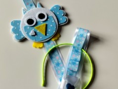 Náramek z min.tyrkenit s motýlkem