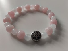 Náramek z min.tyrkenit s motýlkem