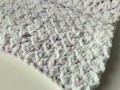 Deka háčkovaná z měkké příze83x65cm