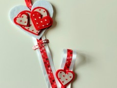 Náramek z min.tyrkenit s motýlkem