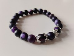 Náramek z min.tyrkenit s motýlkem