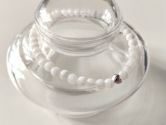 Náramek z min.tyrkenit s motýlkem