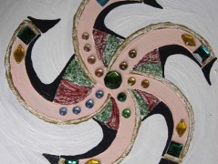 listy - kombinovaná technika