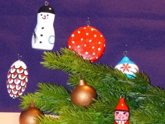 Dekorační saně černé (dlouhé,nízké)