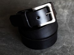 Pánský kožený nátepník, šíře 5 cm