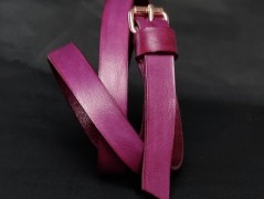 Pánský kožený nátepník, šíře 5 cm