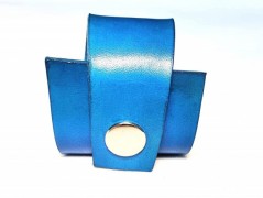 Pánský kožený nátepník, šíře 5 cm