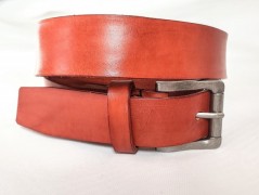 Pánský kožený nátepník, šíře 5 cm