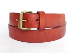 Pánský kožený nátepník, šíře 5 cm