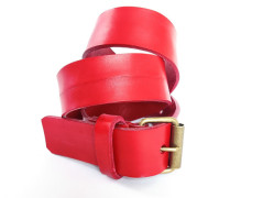 Pánský kožený nátepník, šíře 5 cm