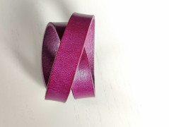 Pánský kožený nátepník, šíře 5 cm