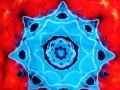 Batik. tričko - Oheň a voda