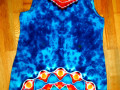 Batik.šaty/tunika XL- Poklad v moři