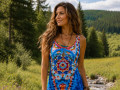 Batik.šaty/tunika XL- Poklad v moři