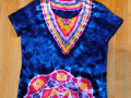 Batik. tričko M/L - Tropická bouře