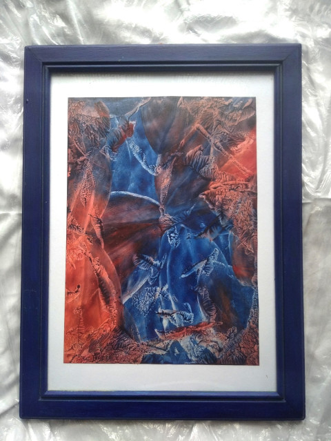 Enkaustika art malování horkým voskem 