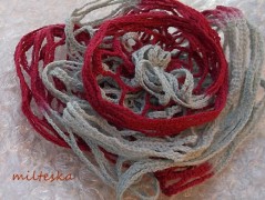 rouška se srdíčky