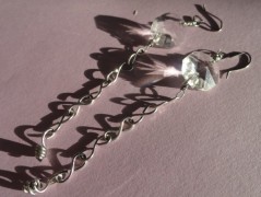 adventní svícen..stříbrný