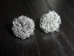 adventní svícen..stříbrný