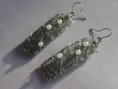 adventní svícen..stříbrný