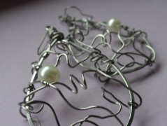 adventní svícen..stříbrný