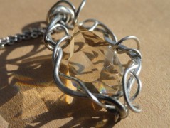 adventní svícen..stříbrný