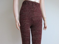 Návleky na nohy - hořčicové