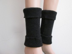 Návleky na nohy - hořčicové