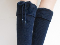 Návleky na nohy - hořčicové