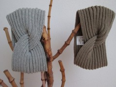 Návleky na nohy - hořčicové