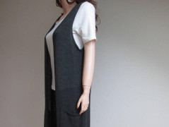 Návleky na nohy - hořčicové