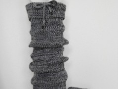 Návleky na nohy - hořčicové